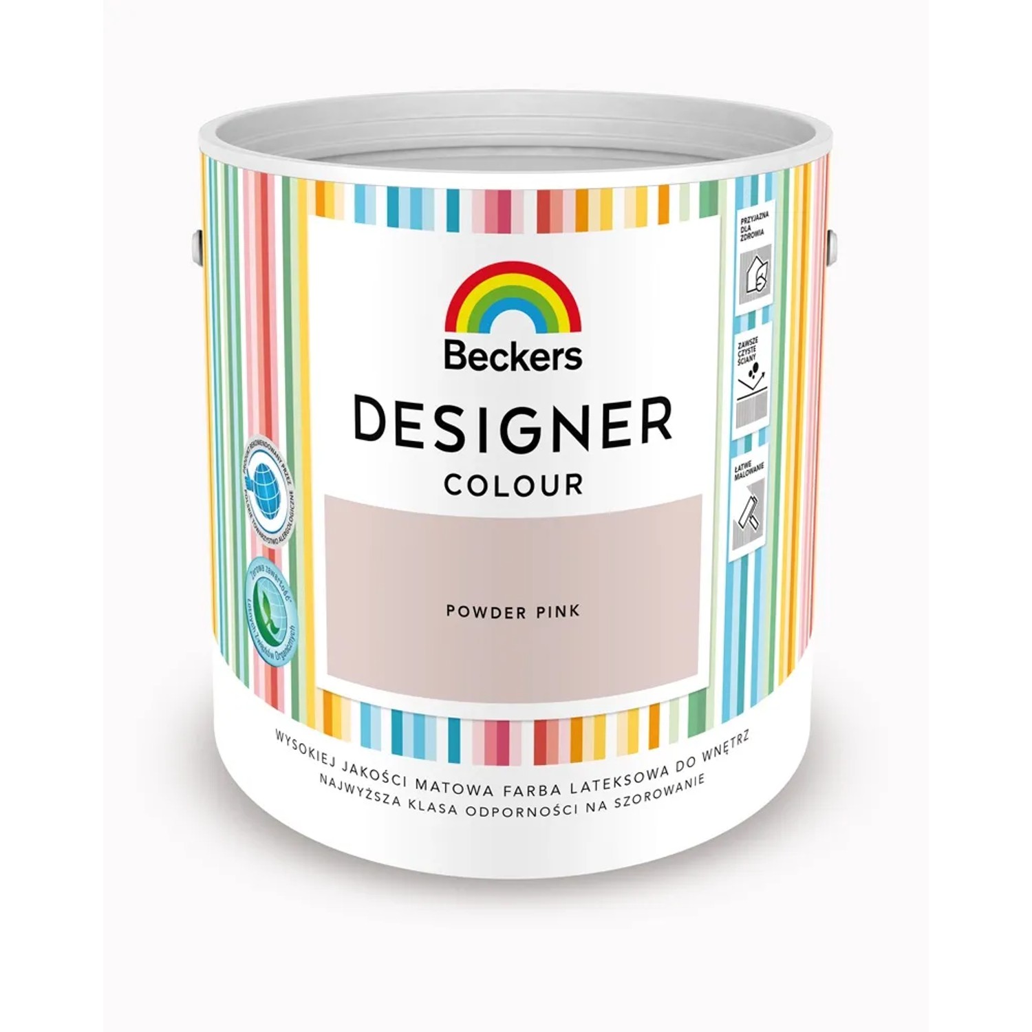 Farba lateksowa Beckers Designer powder pink 2,5 l