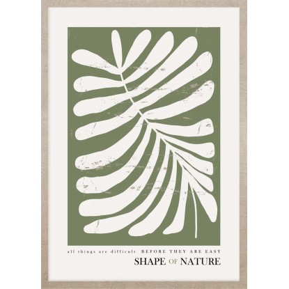 ARS LONGA Obraz SHAPE OF NATURE no.1 53 x 73 cm