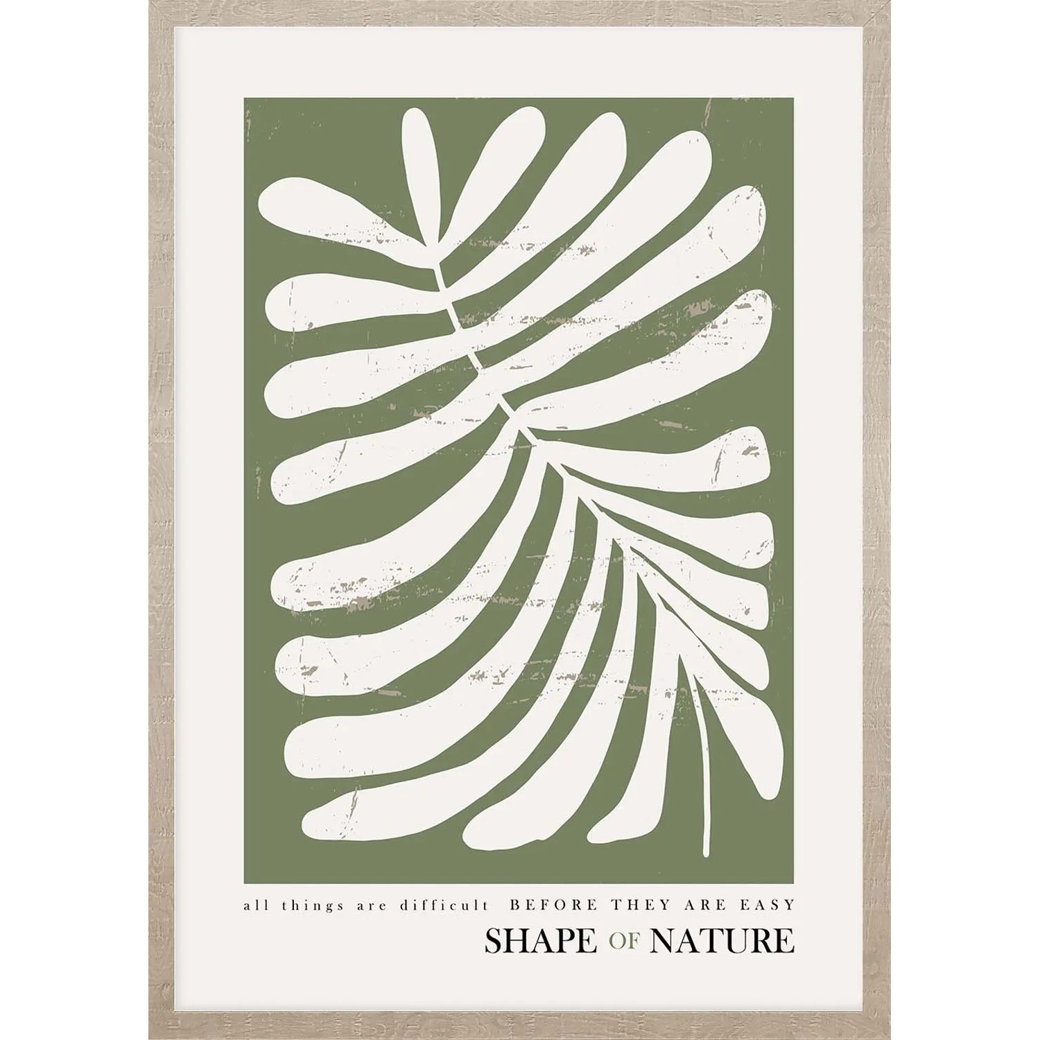 ARS LONGA Obraz SHAPE OF NATURE no.1 53 x 73 cm