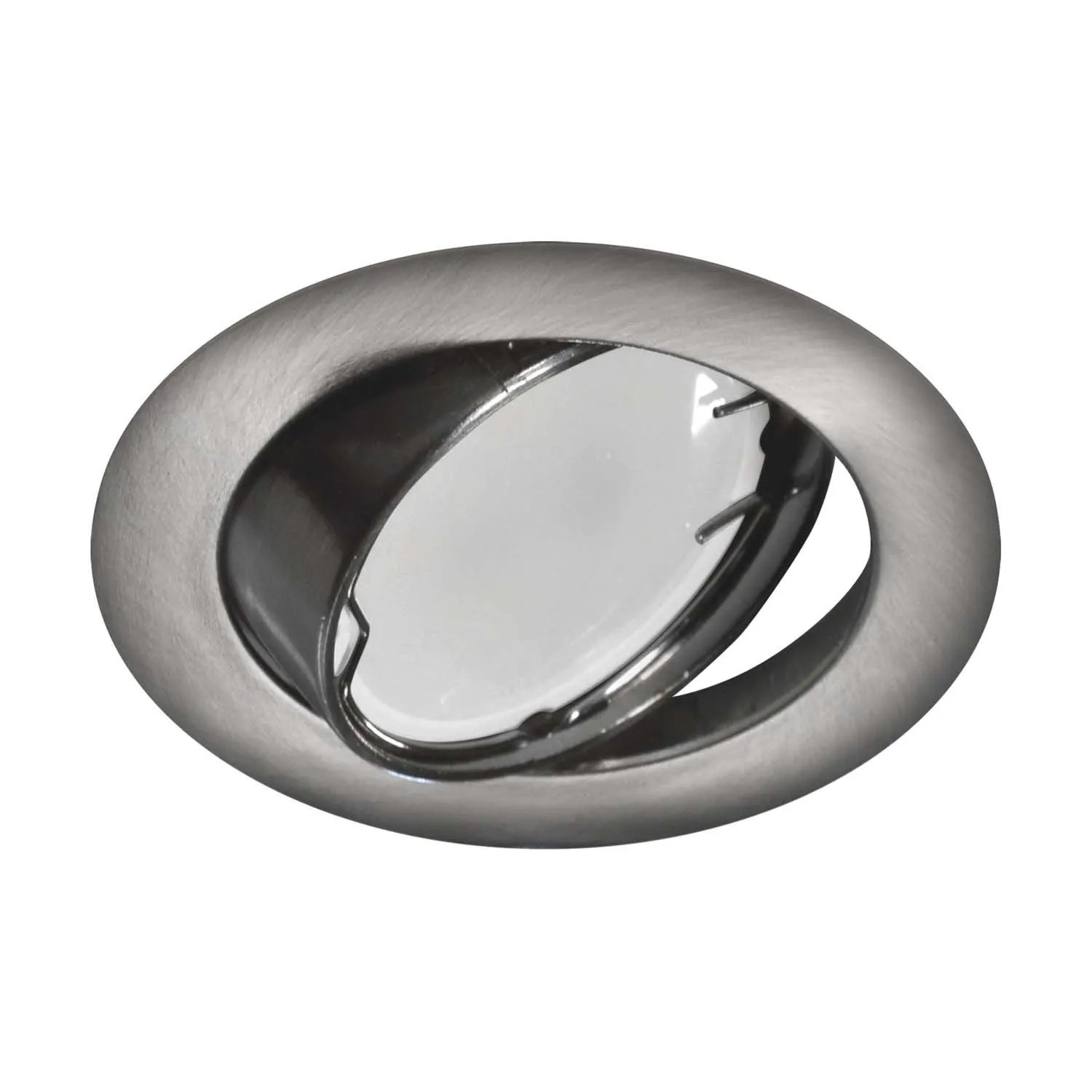 Struhm Lampa podtynkowa OKTAN C 1xGU5.3/MR16 50W śr. 8,4cm matowy chrom