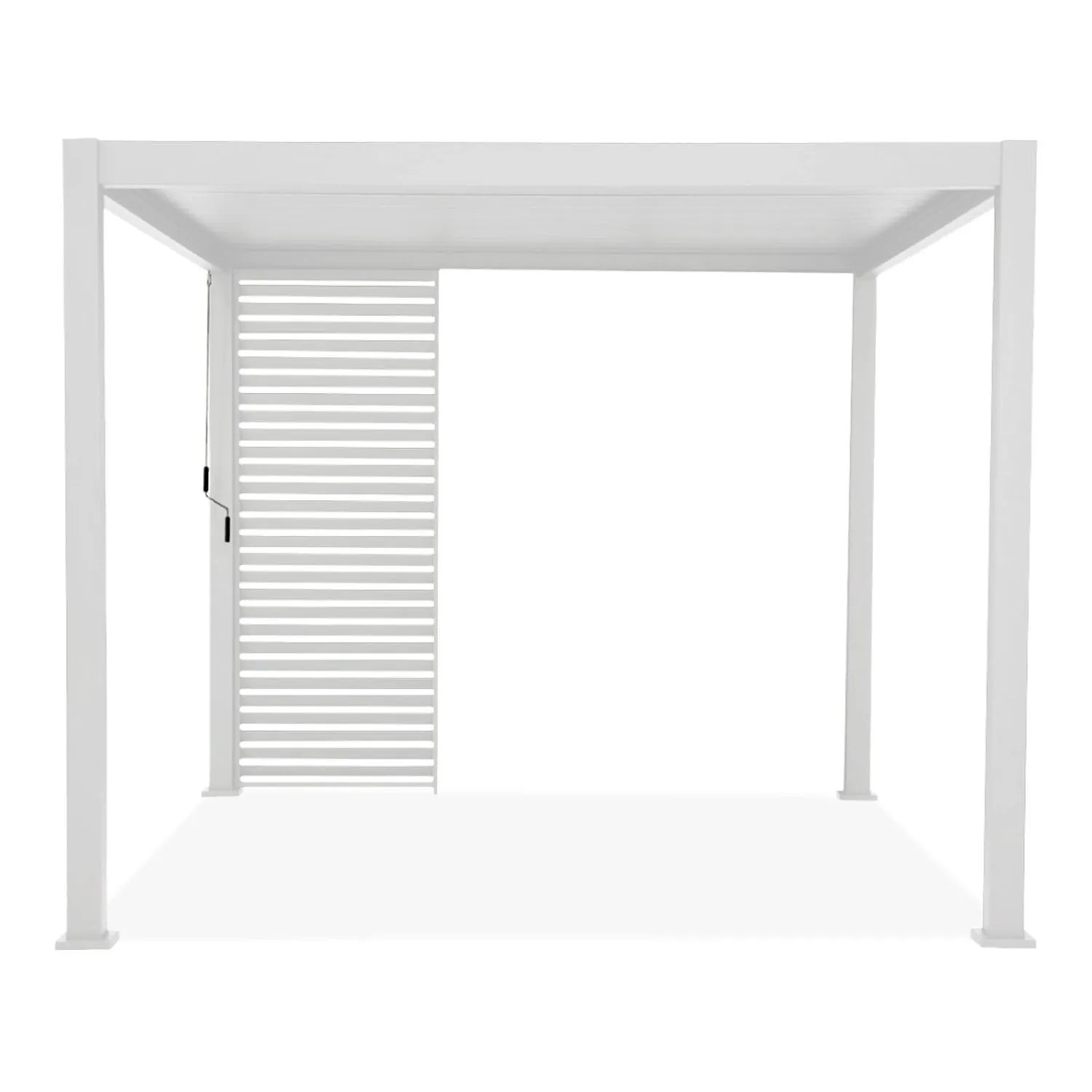 GUTROOF Panel żaluzjowy do pergoli Premium White 4 m