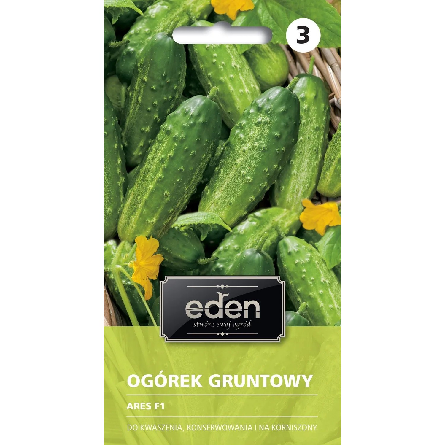 Ogórek gruntowy Ares - 3 g
