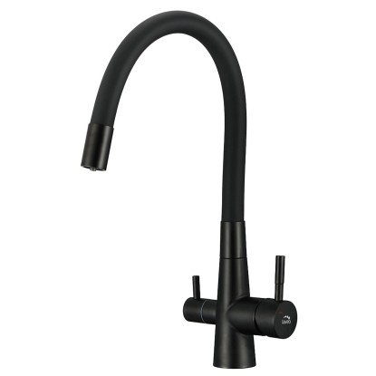 Kuchinox Bateria kuchenna z filtrem Floweco czarna