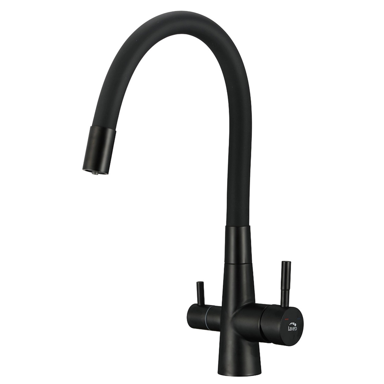 Kuchinox Bateria kuchenna z filtrem Floweco czarna