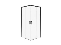 Signika Kabina prostokątna Innova 100 czarna