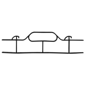 Czarny uchwyt kabla do bębnów kablowych, widok szczegółowy.