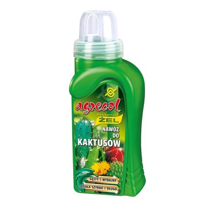 Agrecol Nawóz mineral żel do kaktusów 250 ml.
