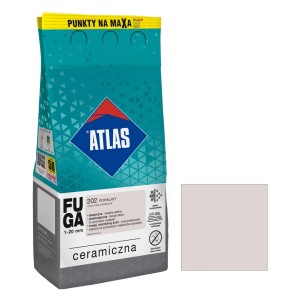 Opakowanie fugi do płytek Atlas Fuga, kolor Popielaty (Popielaty)
