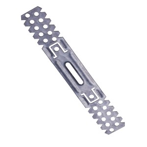 Metalowy łącznik do płyt gipsowo-kartonowych, akcesorium do suchej zabudowy.