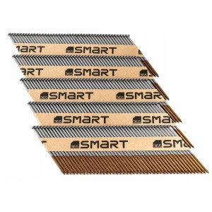 SMART365 Gwoździe pierścieniowe ocynkowane 3,1 x 90 mm - 2200 szt.