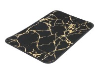 Baliv Dywanik łazienkowy Gold foil 40x60cm czarny
