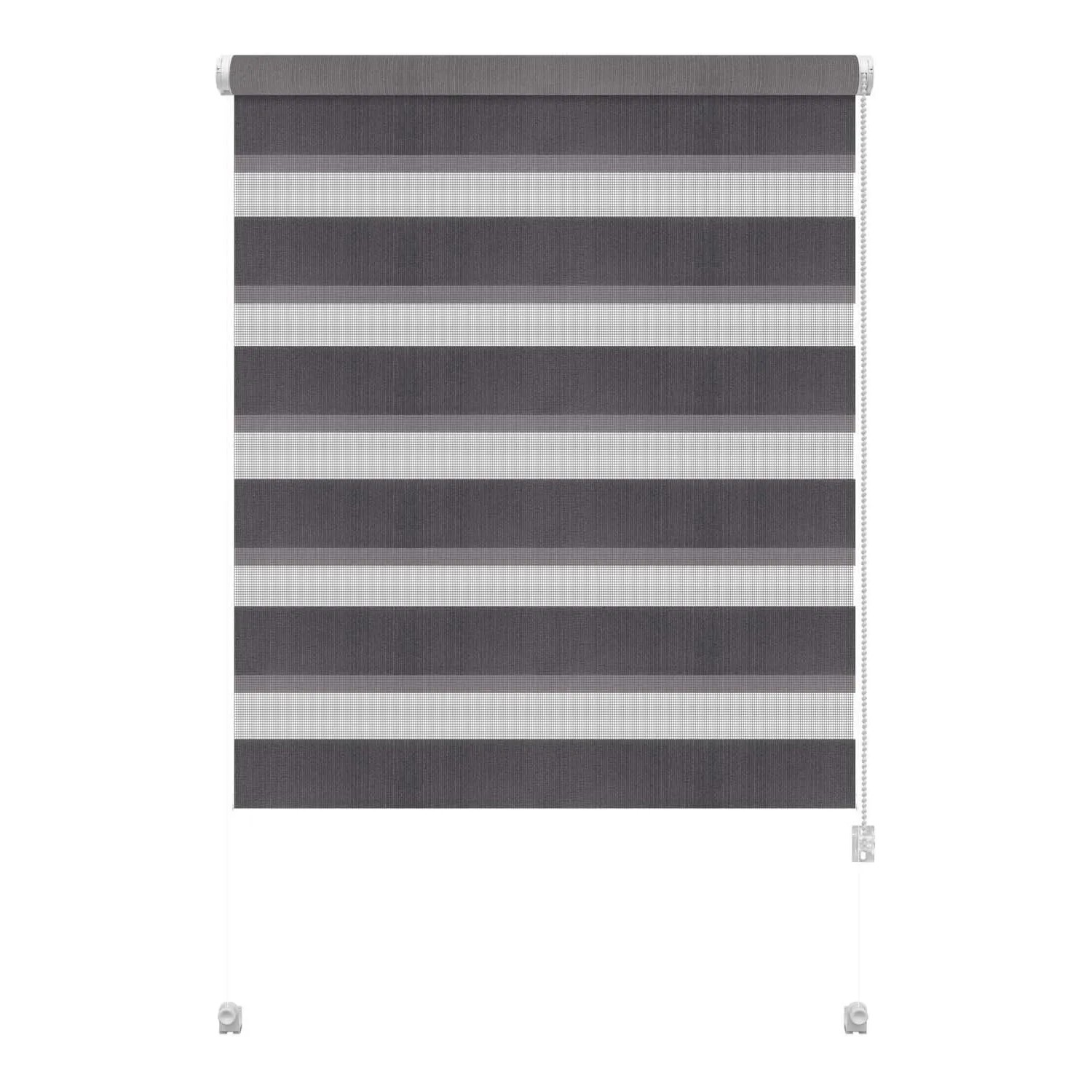 Gardinia Roleta MINI ZEBRA CLASSIC Dzień/Noc 46 x 150 cm popiel