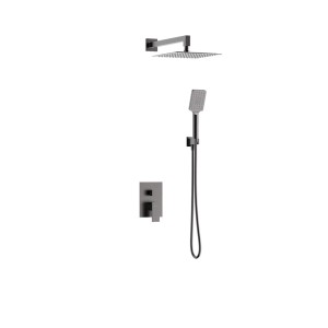Valvex System prysznicowa podtynkowa Italy gun metal