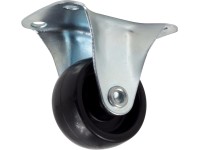 Domino Koło z płytką stałą 30mm 15kg plastik