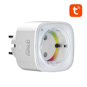 Gniazdko Gosund Smart Home do sterowania domem. Inteligentne gniazdko w kolorze białym.