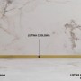 Eviso Listwa spadkowa biały mat lewa 180 cm_5