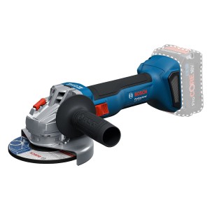 Akumulatorowa szlifierka kątowa Bosch Professional GWS 18V-8 (bez akumulatora) z 2-częściowego zestawu narzędzi