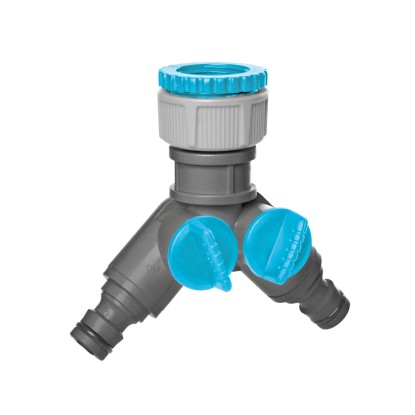 Cellfast Rozdzielacz podwójny 3/4"-1"