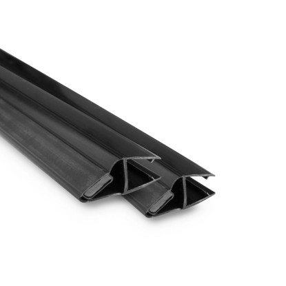 Uszczelka magnetyczna czarna do szyb 4 mm 200 cm 2 szt
