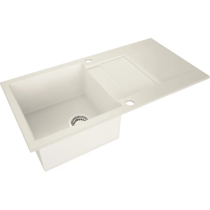 Zlewozmywak Cascada 4 1-kom. pure white 86x43 cm