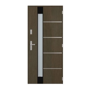 Wiśniowski Drzwi zewnętrzne TENDO STOPS Toffee 80P