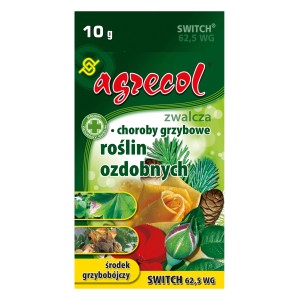 Agrecol Switch 62,5 WG: Środek na choroby grzybowe roślin ozdobnych, 10g.