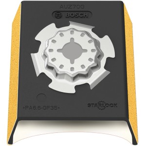Szlifierka profilowa Bosch AUZ 70 G do narzędzi wielofunkcyjnych, 70x55mm, mocowanie Starlock.