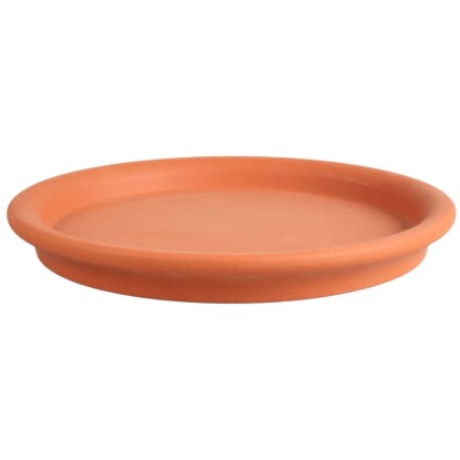 Podstawka terakotowa ceglano-czerwona - 40 cm
