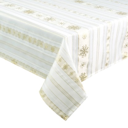 Obrus Blink 4 złoty 150 cm x 260 cm