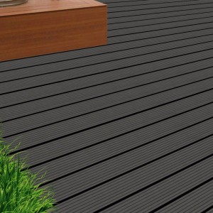 Deska tarasowa WPC antracyt - 2,1x14,5x300 cm