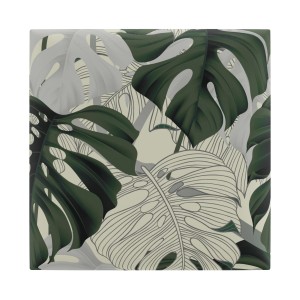 Panel ścienny t.b.t. z motywem liści Monstera.