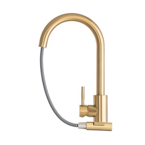 Granitan Bateria kuchenna z wyciąganą wylewką Loseto gold