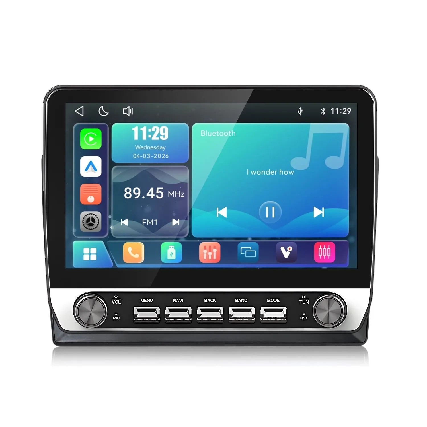 Junsun Radio Samochodowe Do Citroen C5 2008-2017 Linux Mit Tasten + Drehknopf