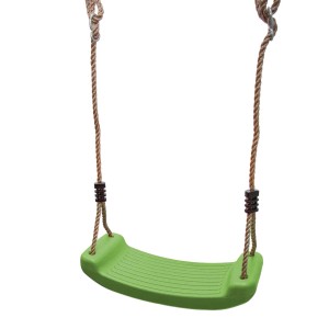 4IQ Siedzisko huśtawki regulowane limonkowe 9 x 42 x 17 cm