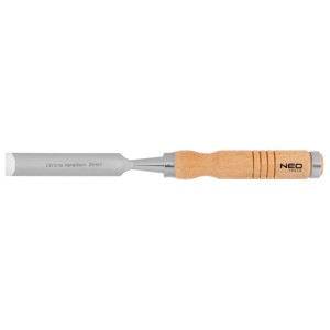 Neo Tools Dłuto z uchwytem drewnianym - 20 mm