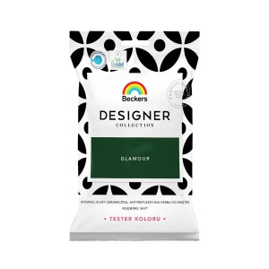 Próbka farby Beckers Designer Collection Glamour. Kolorowa farba do ścian.