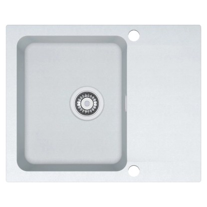 Franke Zlew 1-kom. z ociekaczem OID 611-62, biały 62 x 50 cm