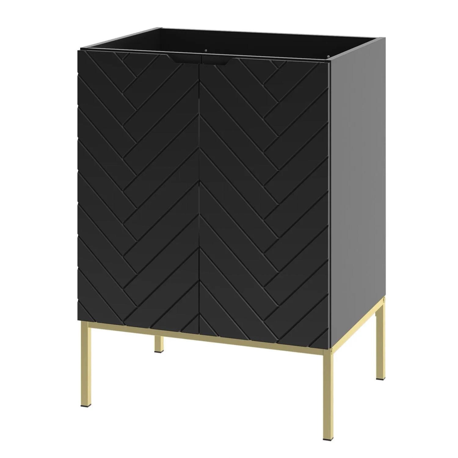 Szafka ASPEN 60 pod umywalkę Czarny 60x82x46