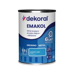 Dekoral Emalia Emakol Strong lazurowy jasny 900 ml