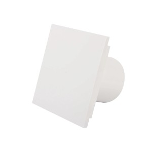 Biały, kwadratowy wywietrznik zewnętrzny t.b.t.