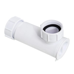 Biały syfon do umywalki, t.b.t.