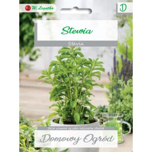 Opakowanie nasion Stevia, słodkie zioło do ogrodu. Uprawa własnych warzyw.