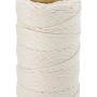 Sznurek bawełniany, średnica 1,5 mm, długość 100 m, na szpuli.