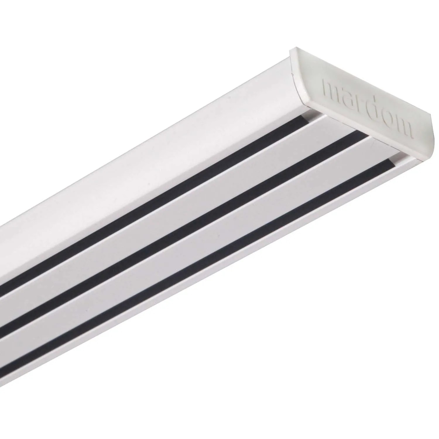 Szyna aluminiowa 3-torowa 160 cm biała