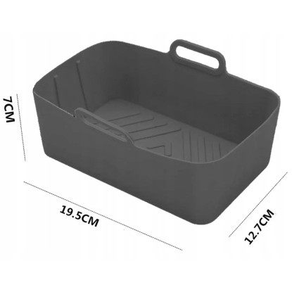 Kalorik Zestaw foremek silikonowych do frytkownicy beztłuszczowej - 2 szt.