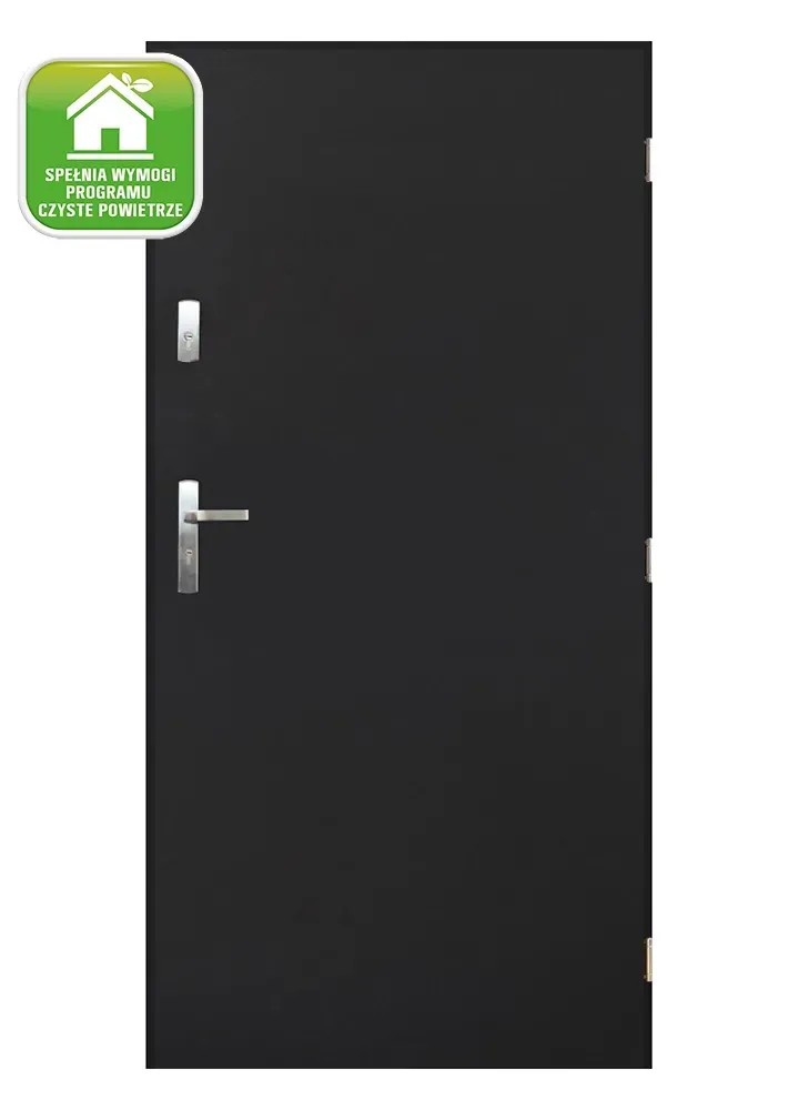 Pantor Drzwi zewnętrzne Faro antracyt 80POBI Logo