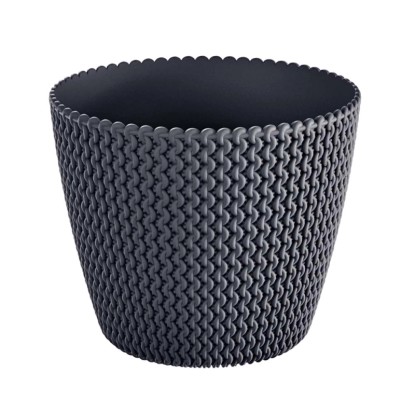 Prosperplast Osłonka Splofy antracyt - śr. 13 cm