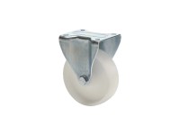 Domino Koło z płytką stałą 100mm 100kg poliamid