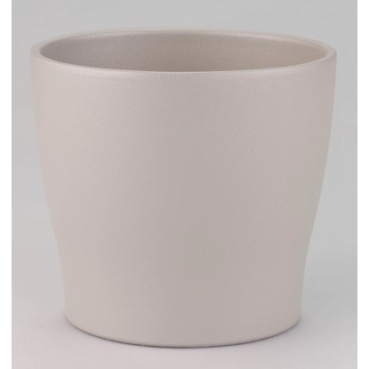 Doniczka Toscania silver -śr. 16 cm