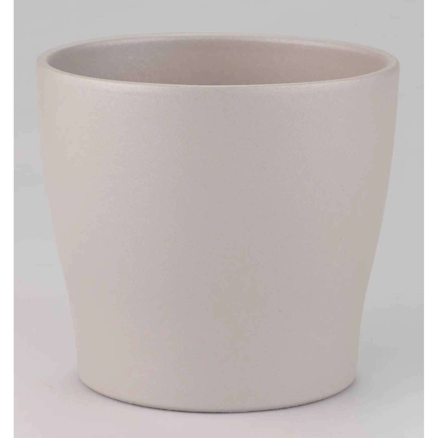 Doniczka Toscania silver - śr. 19 cm